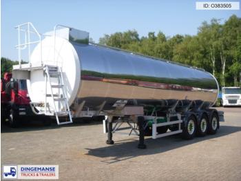 Clayton Commercials Food tank inox 30 m3 / 1 comp - Säiliöpuoliperävaunu