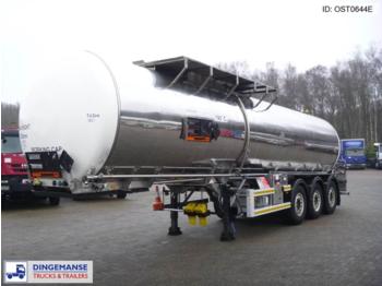 Crossland Bitumen tank inox 31.8 m3 / 1 comp - Säiliöpuoliperävaunu