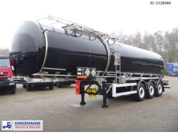 Crossland Bitumen tank inox 33.4 m3 + heating / ADR/GGVS - Säiliöpuoliperävaunu