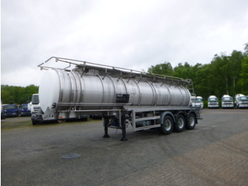 Crossland Chemical tank inox 22.5 m3 / 1 comp - Säiliöpuoliperävaunu