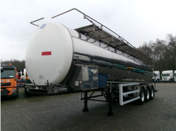Crossland Food tank inox 35 m3 / 1 comp + pump - Säiliöpuoliperävaunu