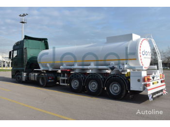 DONAT Stainless Steel Tanker - Sulfuric Acid - Säiliöpuoliperävaunu