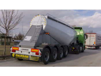 EMIRSAN 4 Axle Cement Tanker Trailer - Säiliöpuoliperävaunu