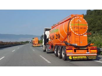 EMIRSAN Customized Cement Tanker Direct from Factory - Säiliöpuoliperävaunu