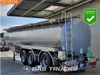 Vocol 35.000 Ltr. Stainless steel + Pump Wassertank RVS INOX - Säiliöpuoliperävaunu