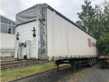 Telttavaunu puoliperävaunu Schmitz Cargobull S01 Pritsche Plane Auflieger 3 Achse