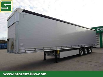 Telttavaunu puoliperävaunu Schmitz Cargobull Tautliner, Liftachse, ALU Latten, Felgen,Hubdach