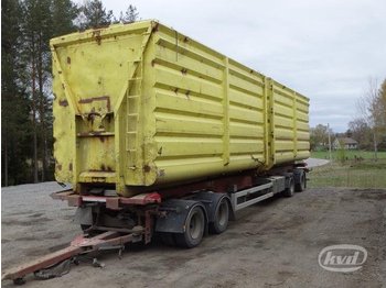 Närko D4YF51H11 Lastbilssläp med containers  - Umpikori puoliperävaunu