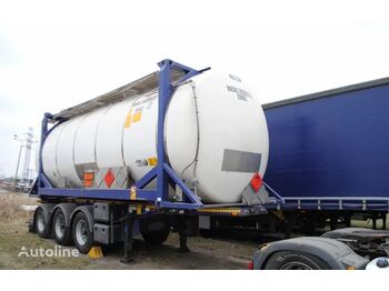 Säiliöpuoliperävaunu kuljetusta varten kemikaalit VAN HOOL L4BH: kuva Säiliöpuoliperävaunu kuljetusta varten kemikaalit VAN HOOL L4BH