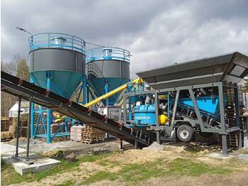 Constmach 30 m3/h Small Mobile Concrete Batching Plant - Betoniasema