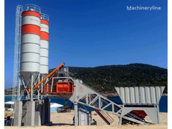 POLYGONMACH 100 m3 per hour mobile concrete batching plant - Betoniasema
