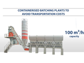SEMIX SEMIX Compact Concrete Batching Plant 100 m³/h Containerised - Betoniasema