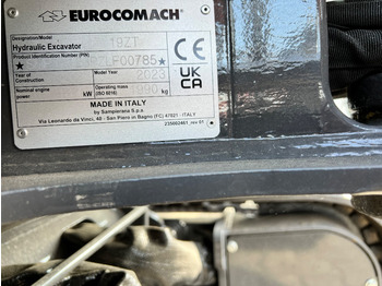 Eurocomach 19 ZT Minibagger #ab 414€/Monat# - Minikuormaaja: kuva Eurocomach 19 ZT Minibagger #ab 414€/Monat# - Minikuormaaja
