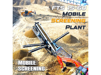 FABO FTS 15-60 MOBILE SCREENING PLANT 500-600 TPH | Ready in Stock - Mobiilimurskain: kuva FABO FTS 15-60 MOBILE SCREENING PLANT 500-600 TPH | Ready in Stock - Mobiilimurskain