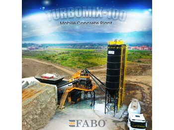 Uusi Betoniasema FABO TURBOMIX-100 Mobile Concrete Batching Plant | Ready In Stock: kuva Uusi Betoniasema FABO TURBOMIX-100 Mobile Concrete Batching Plant | Ready In Stock