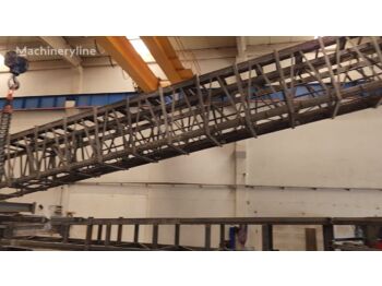 POLYGONMACH 1000x44400mm radial telescobic conveyor - Kartiomurskain