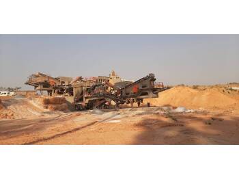 Constmach Mobile Jaw and Vertical Impact Crusher Plant 80 TPH - Mobiilimurskain