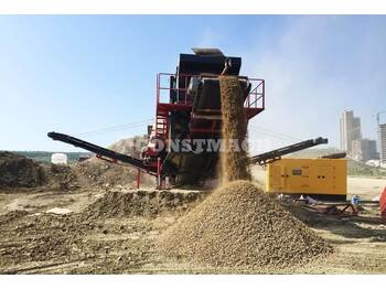 Constmach Mobile Limestone Crusher Plant 150-200 tph - Mobiilimurskain