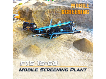 FABO FTS-1560 TRACKED SCREENING PLANT 150-220 TPH | AVAILABLE IN STOCK - Mobiilimurskain