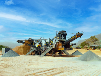 FABO MCK-60 MOBILE CRUSHING & SCREENING PLANT FOR HARDSTONE - Mobiilimurskain