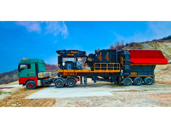 FABO MJK-110 SERIES 180-320 TPH MOBILE JAW CRUSHER PLANT - Mobiilimurskain