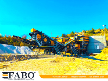 FABO MVSI 900 MOBILE VERTICAL SHAFT IMPACT CRUSHING SCREENING PLANT - Mobiilimurskain