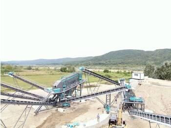 Constmach 250 TPH Stationary Aggregate and Sand Washing Plant - Seula