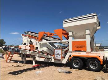 Constmach 60-200 TPH Mobile Sand Screening and Washing Plant - Seula