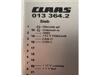 Sähköjärjestelmä CLAAS