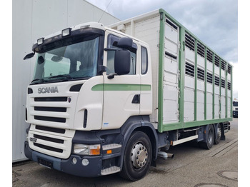 Eläinten kuljetus kuorma-auto SCANIA R 420