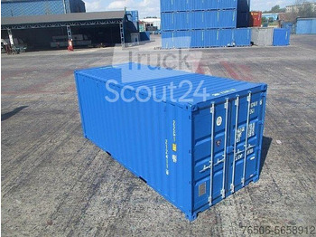 20`DV Seecontainer NEU RAL5010 Lagercontainer - Merikontti: kuva  20`DV Seecontainer NEU RAL5010 Lagercontainer - Merikontti