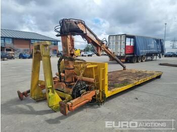  Flatbed Body, Atlas 3008 Crane to suit Hook Loader Lorry - Vaihtolava