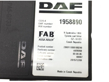 Ohjainyksikkö DAF XF106 (01.14-): kuva Ohjainyksikkö DAF XF106 (01.14-)