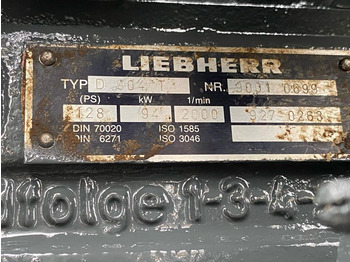 Moottori - Rakennuskoneet Liebherr D904T aus PR 722: kuva Moottori - Rakennuskoneet Liebherr D904T aus PR 722