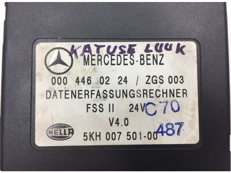 Ohjainyksikkö Mercedes-Benz 1114 LK/LN2 (01.84-12.98): kuva Ohjainyksikkö Mercedes-Benz 1114 LK/LN2 (01.84-12.98)