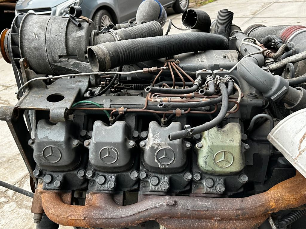 Moottori - Kuorma-auto Mercedes-Benz OM 442 V8 Engine (350HP) + Gearbox: kuva Moottori - Kuorma-auto Mercedes-Benz OM 442 V8 Engine (350HP) + Gearbox