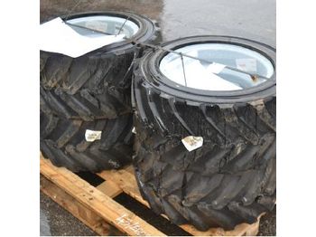  Tyres to suit Genie Lift (4 of) c/w Rims - Rengas