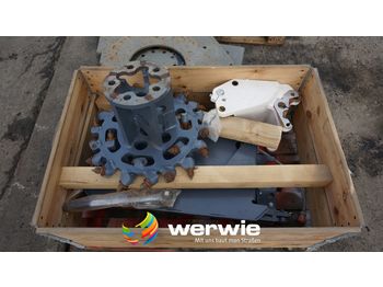  Seitenfräsrad für W35DC WIRTGEN FB80 FT180  for asphalt milling machine - Varaosat