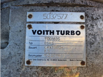 Voith Turbo 854.5 - Vaihdelaatikko - Perävaunu: kuva Voith Turbo 854.5 - Vaihdelaatikko - Perävaunu