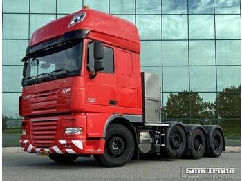 Vetopöytäauto DAF XF 105.510 FTM SSC 8X4 MANUAL INTARDER 224.750 KM 240 TONS HEAVY TRANSPORT