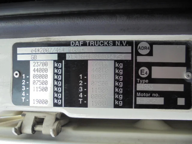 Vetopöytäauto DAF XF 460 6X2 EUR6 RHD: kuva Vetopöytäauto DAF XF 460 6X2 EUR6 RHD