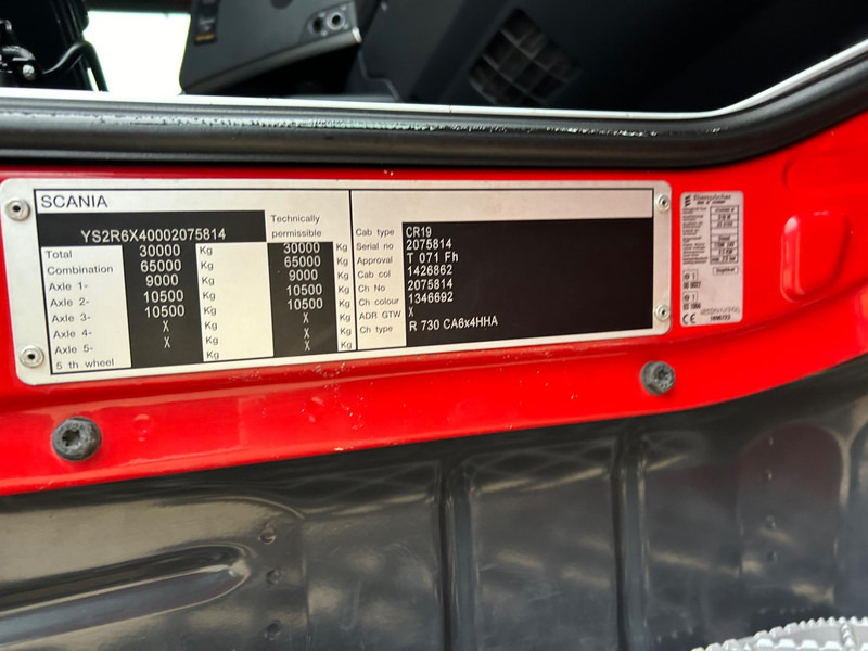 Vetopöytäauto Scania R 730 + MAUR Bilpabygg SET-3