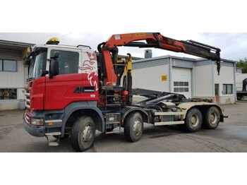 Scania R440 8X4 - Koukkulava kuorma-auto: kuva Scania R440 8X4 - Koukkulava kuorma-auto