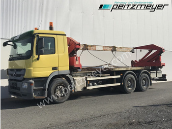 MERCEDES-BENZ Actros 2641 BB blattgefedert Aufbau: Seitenlader - Nostovarsi-vaihtolavakuorma kuorma-auto: kuva MERCEDES-BENZ Actros 2641 BB blattgefedert Aufbau: Seitenlader - Nostovarsi-vaihtolavakuorma kuorma-auto