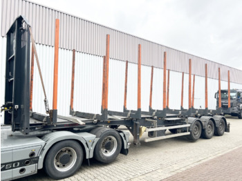 Andere Gsodam 3-Achs Holzauflieger Gsodam 3-Achs Holzauflieger, Liftachse - Puu puoliperävaunu: kuva Andere Gsodam 3-Achs Holzauflieger Gsodam 3-Achs Holzauflieger, Liftachse - Puu puoliperävaunu
