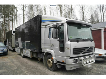 Volvo FL6L (609) Car transport and specially built trail - Kuljetin kuorma-auto: kuva Volvo FL6L (609) Car transport and specially built trail - Kuljetin kuorma-auto