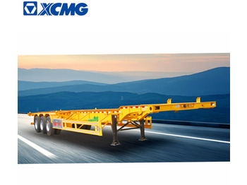  XCMG Official Semi-trailer China Brand New Skeleton Container Semi Trailer - Alusta puoliperävaunu: kuva  XCMG Official Semi-trailer China Brand New Skeleton Container Semi Trailer - Alusta puoliperävaunu