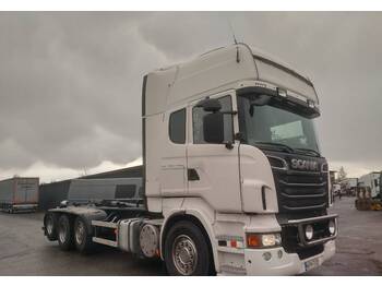 Scania R560 8x2 6,8m Multilift koukkulaite,903tkm - Koukkulava kuorma-auto: kuva Scania R560 8x2 6,8m Multilift koukkulaite,903tkm - Koukkulava kuorma-auto