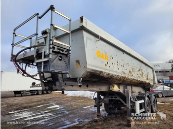 SCHMITZ Tipper Steel half pipe body 25m³ - Kippiauto puoliperävaunu: kuva SCHMITZ Tipper Steel half pipe body 25m³ - Kippiauto puoliperävaunu
