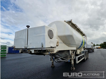 Feldbinder Tri Axle Cement Trailer, BPW Axles - Säiliöpuoliperävaunu: kuva Feldbinder Tri Axle Cement Trailer, BPW Axles - Säiliöpuoliperävaunu